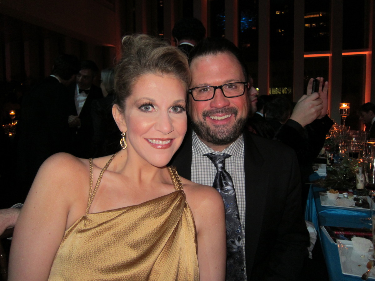 With the spectacular David Daniels at the New Years Eve Gala after our opening of 