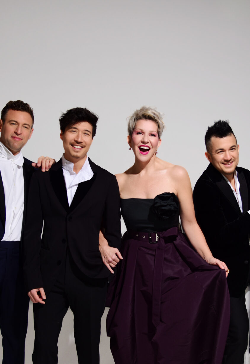 Joyce DiDonato and Time for Three. Photo: Shervin Lainez