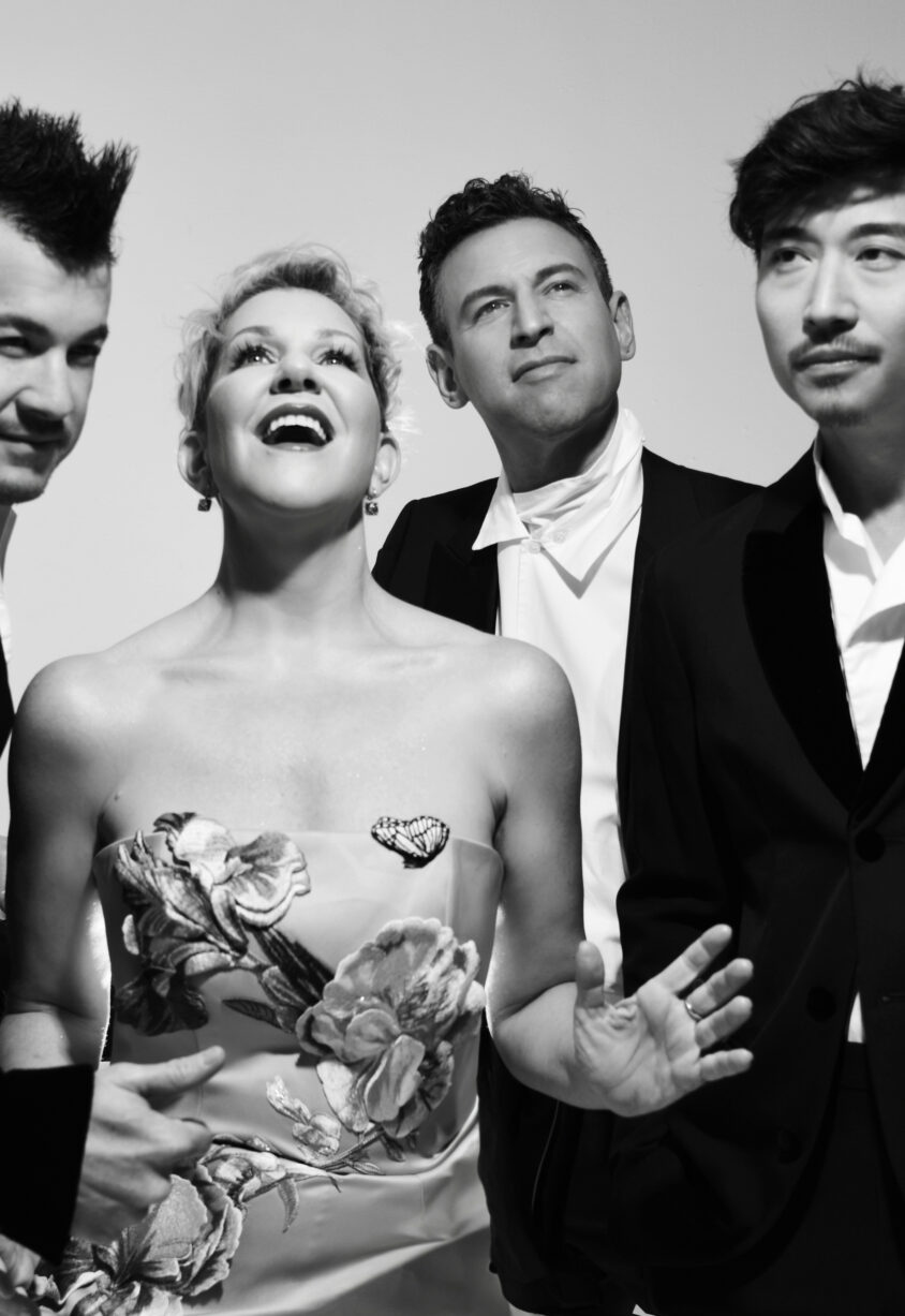 Joyce DiDonato and Time for Three. Photo: Shervin Lainez