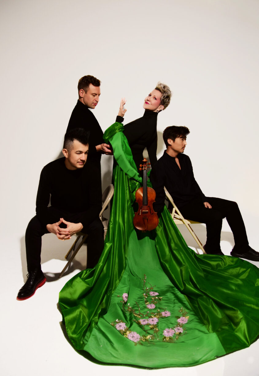 Joyce DiDonato and Time for Three. Photo: Shervin Lainez